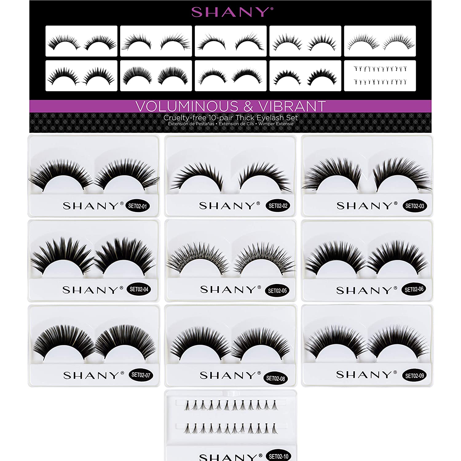 SHANY Luminous Lashes